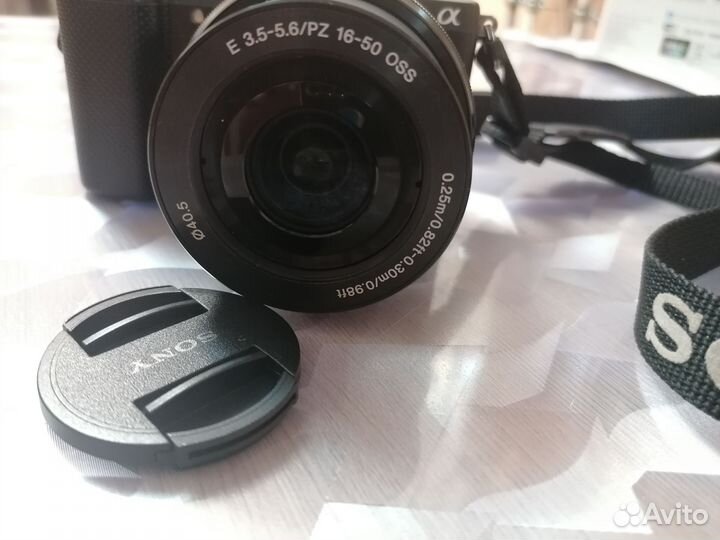 Цифровой фотоаппарат sony a5000