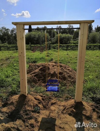 Качели детские подвесные новые