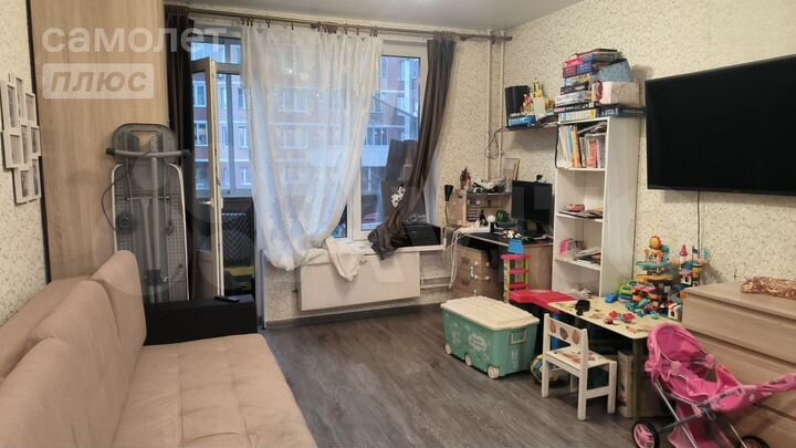 1-к. квартира, 37,6 м², 2/17 эт.