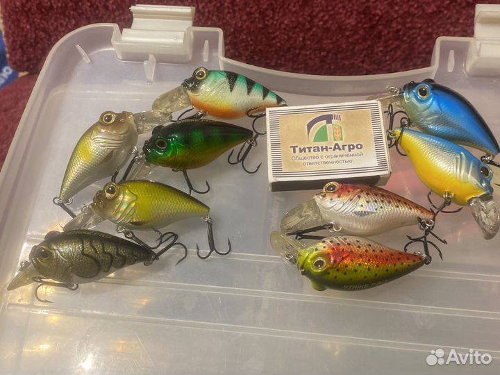 Воблеры страйк про новые