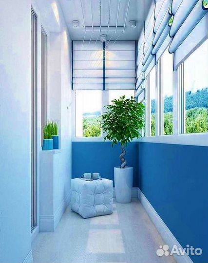 Остекление балконов / окна пвх