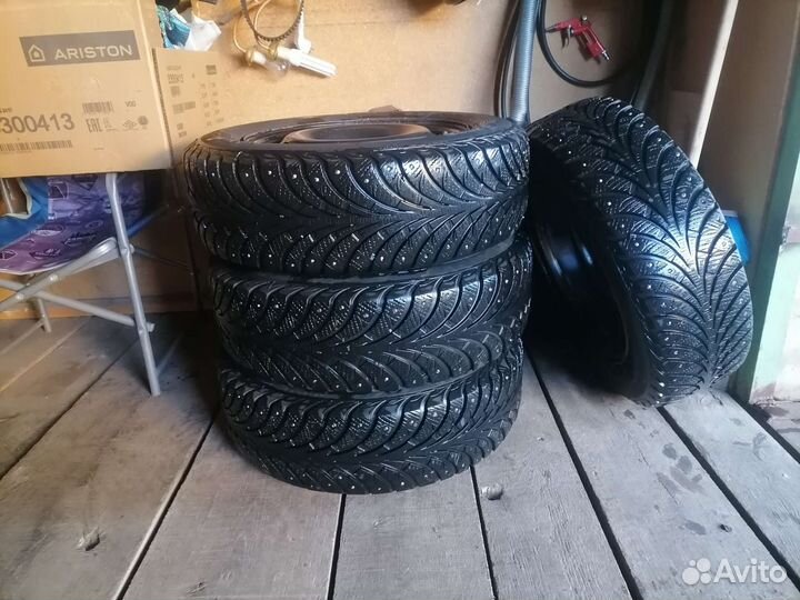 R15 Sava Eskimo Stud 195/65, PCD 5x108 DIA 63.4