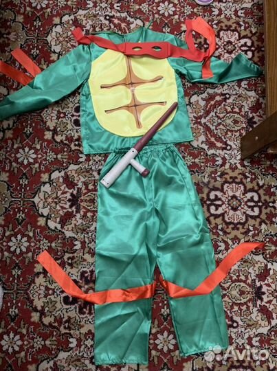 Карнавальный костюм. Черепашка ниндзя