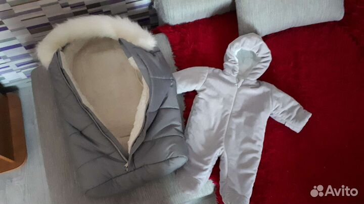 Зимний костюм для новорожденных мальчиков