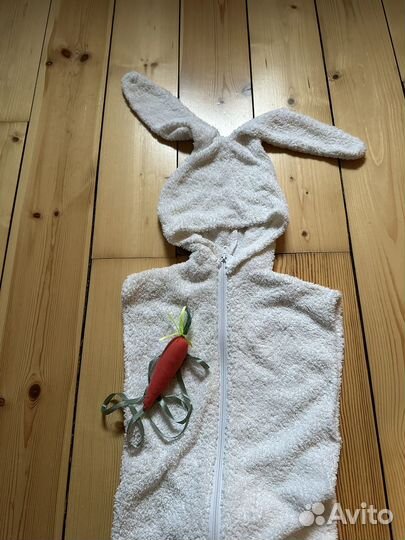 Карнавальный костюм зайца на 3-5 лет для мальчика