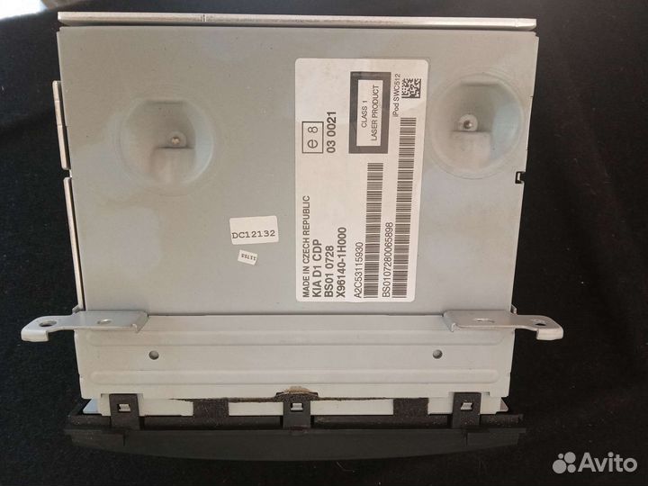 Штатная магнитола на kia ceed