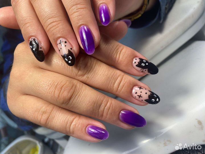 Маникюр, гель-лак, наращивание ногтей