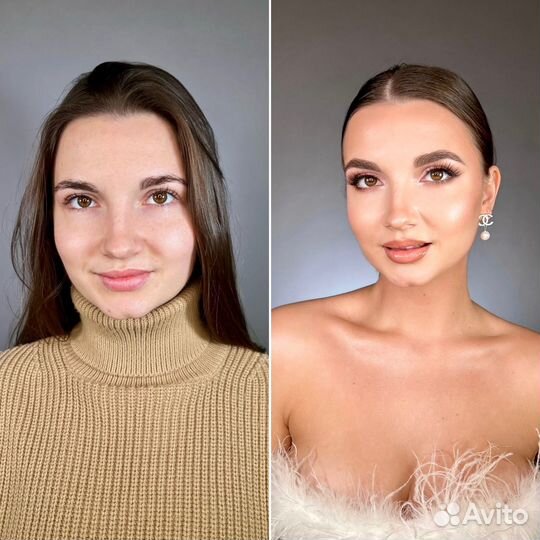 Макияж, прическа