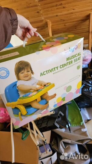 Музыкальный игровой центр-сидение Baby Go