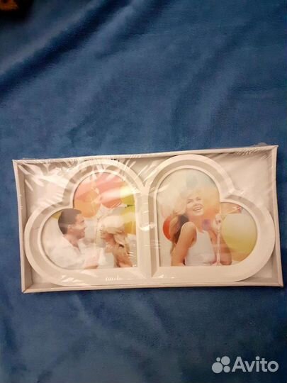 Фоторамка два сердца