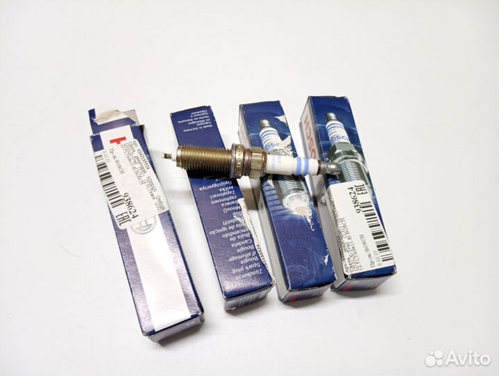 Комплект свечей Bosch для Qashqai/Fluence/Megane