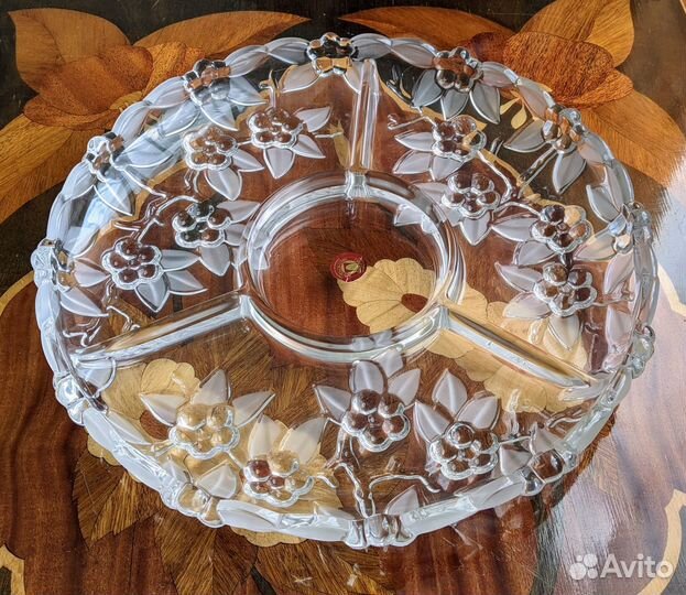 Менажница фарфор/керамика/стекло/хрусталь (разные)