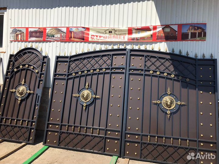 Кованые ворота