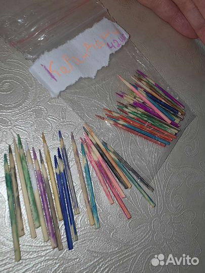 Цветные карандаши игрушечные