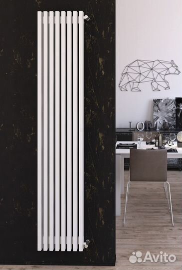 Горизонтальный радиатор Steel-Hot от производителя