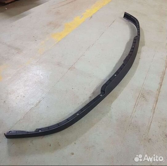 Губа юбка бампера Opel Astra H рестайл