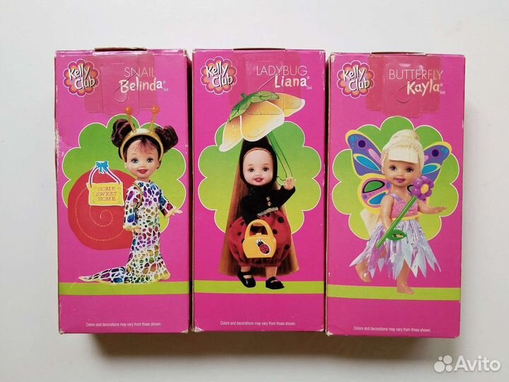 Barbie набор, Kelly Garden series мини куклы