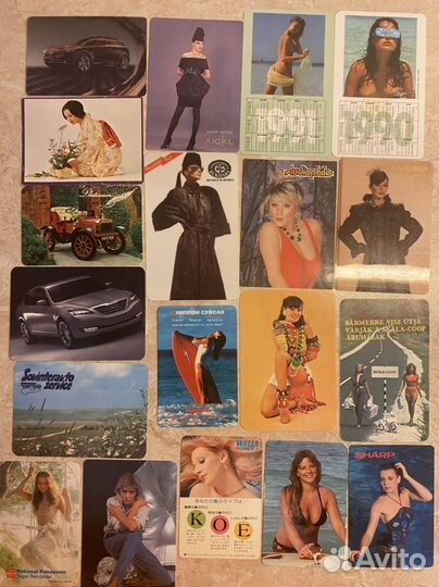 Редкие календарики