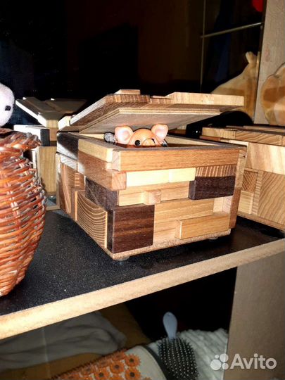 Шкатулки из дерева