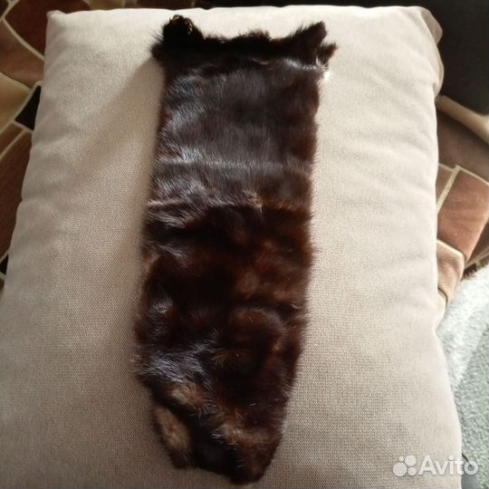 Меховой воротник норка