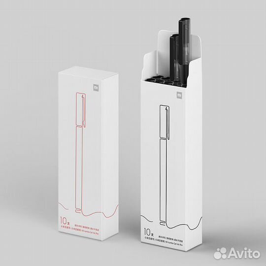 Набор гелевых ручек Xiaomi MI Jumbo Gel Ink Pen mj