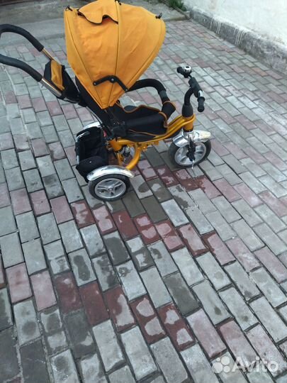 Детский трехколесный велосипед бу