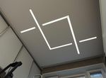 Световые линии в натяжной потолок