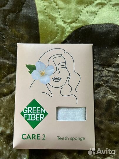 Для чистки зубов спонж
