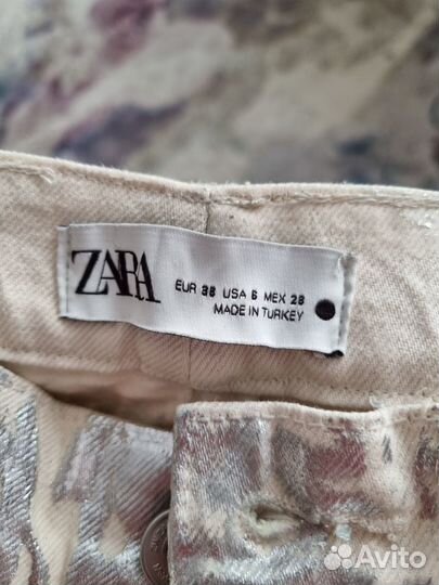 Джинсы zara женские