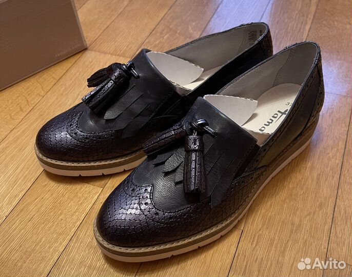 Обувь Лоферы женские Tamaris натуральная кожа 37