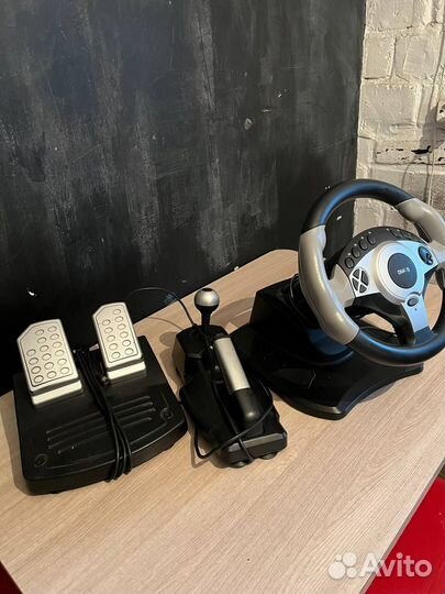 Игровой руль dialog