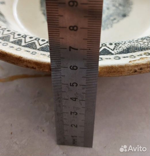 Винтажная тарелка Фабрика Шурова на Уктусе