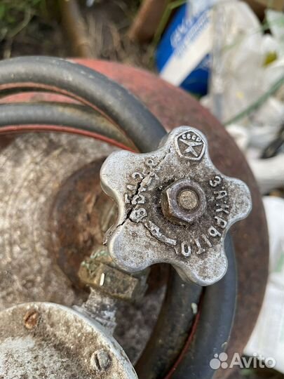 Газовый баллон бу 50 л с редуктором