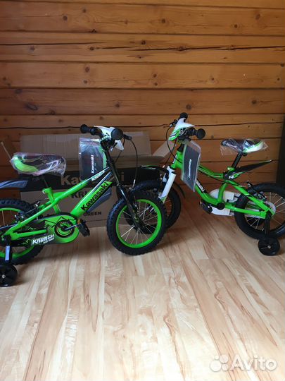 Новый велосипед 14 дюймов Кавасаки KBX krunch