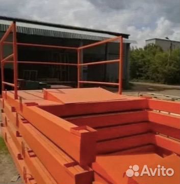 Выносная площадка строительная с съездом