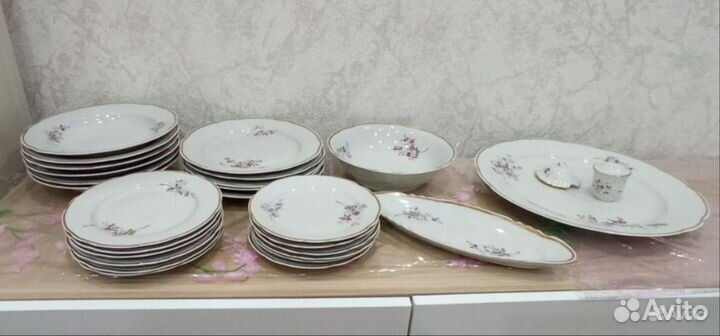 Сервиз столовый Дулево сирень