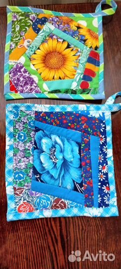 Прихватка ручной работы