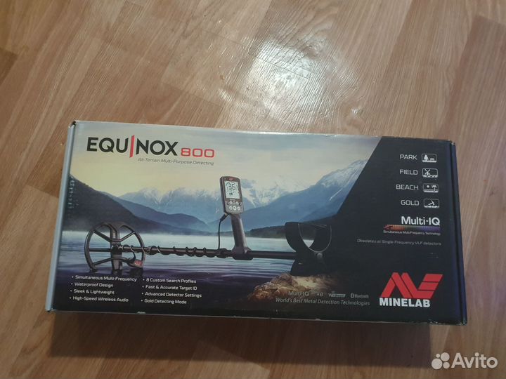 Металлоискатель minelab equinox 800