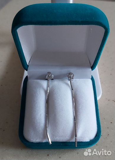 Серебряные серьги