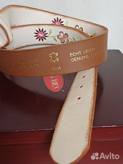 Ремень TCM натуральная кожа
