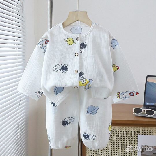 Муслиновая пижама детская