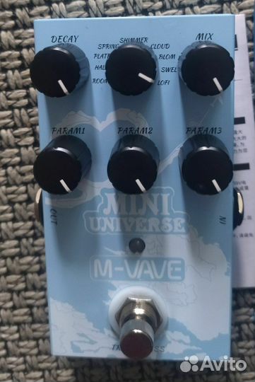 Шугейз-машина M-vave Mini universe reverb