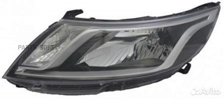 Левая фара киа рио 3