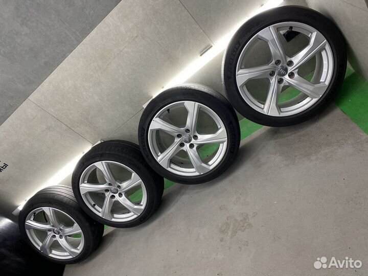 Колеса Audi R19 диски оригинал шины Michelin