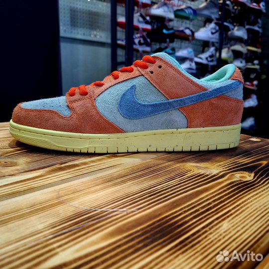 Кроссовки Nike SB Dunk Low Orange Noise Aqua