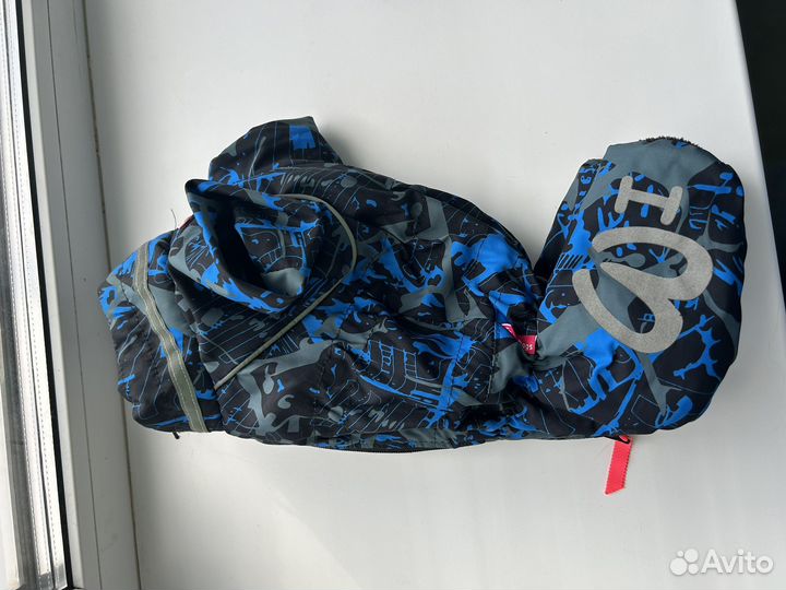 Зимний комбинезонна собачку мальчик