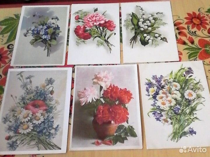 Открытки наборы СССР