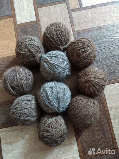 Пряжа из шерсти Ньюфаундленда(водолаз)
