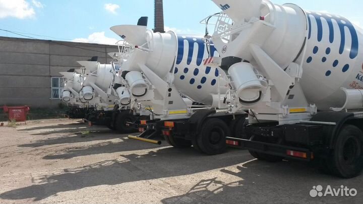 Установка миксера 6, 7 кубов