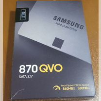 SSD 2Tb Samsung 2TB 870 QVO MZ-77Q2T0BW